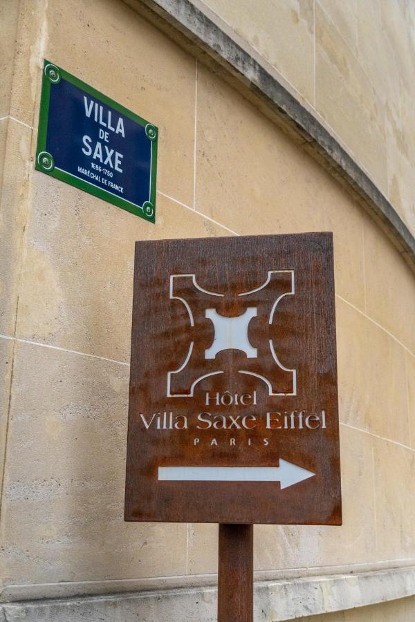 Hotel Villa Saxe Eiffel Париж Экстерьер фото